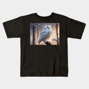 Snow Owl Kids T-Shirt